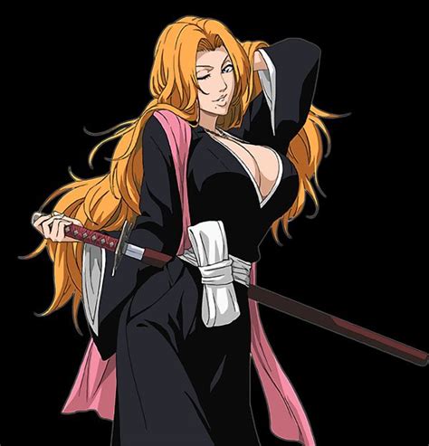 Rangiku Matsumoto (松本 乱菊, Matsumoto Rangiku) is the lieutenant of Squad 10 who is a childhood friend of Gin Ichimaru. She often uses her beauty and large bust to avoid work to go shopping or drinking with her fellow lieutenants. But she is very serious and thoughtful as a lieutenant, offering advice while skilled enough to overwhelm ...
